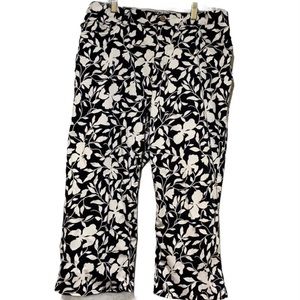 Lauren by Ralph Lauren Floral Print Pants Size 14